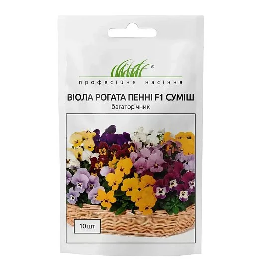 Виола рогатая Пенни F1 10 семян смесь, Syngenta Flowers