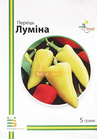 Перец Лумина 5 г среднеспелый, Империя Семян