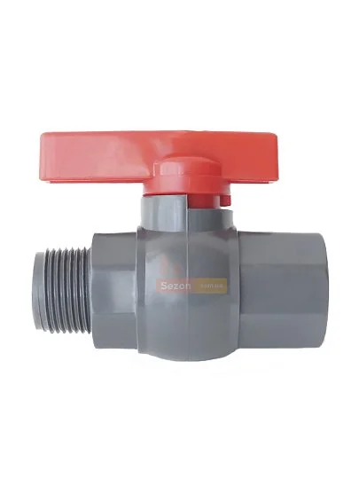 Кран шаровый с внутренней и наружной резьбой 1", Irritec - Фото 3