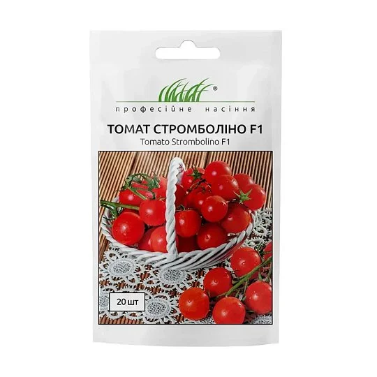 Томат Стромболіно F1 20 насінин черрі кущовий ранній, Unigen Seeds