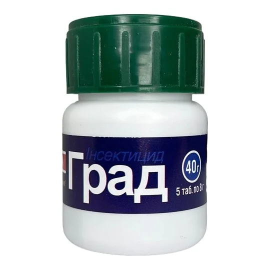 Град 8 г 5 таблеток інсектицид таблетка від шкідників, DVA - Фото 3