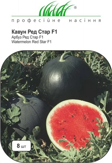 Кавун Ред Стар F1 8 насіння ранній, Nunhems Zaden