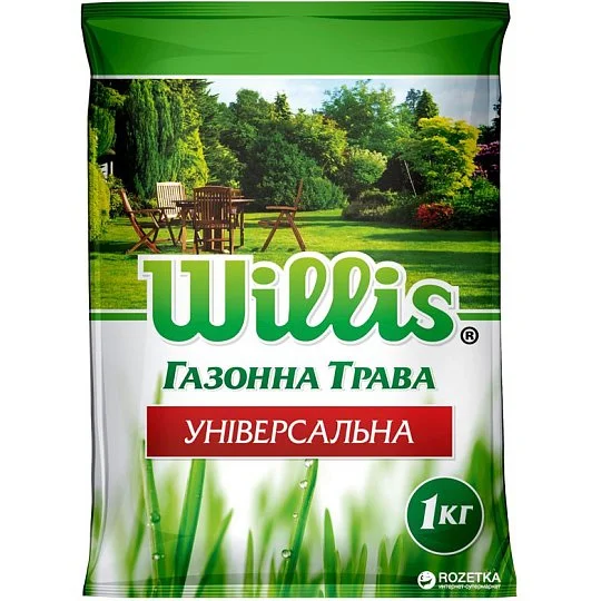 Трава газонная Универсальная 1 кг, Willis
