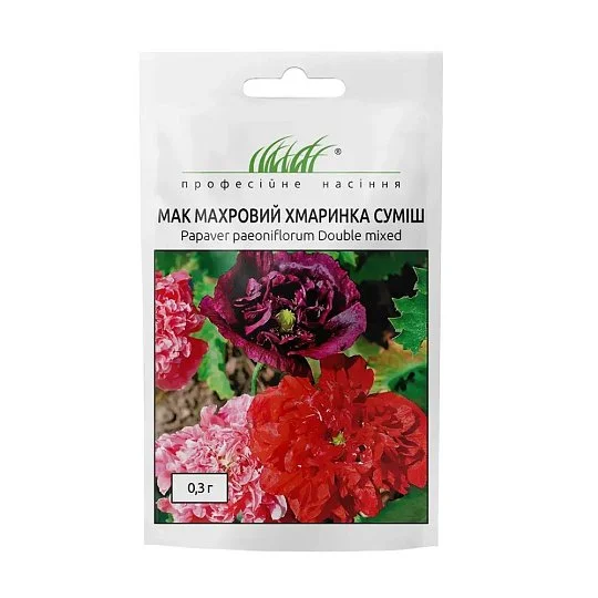 Мак Махровый Тучка смесь 0,3 г, Hем Zaden