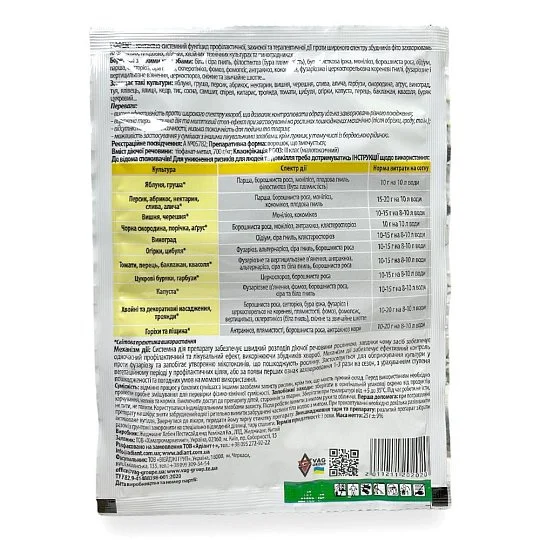 Тіофен 25 г контактно-системний фунгіцид, Adiant - Фото 3