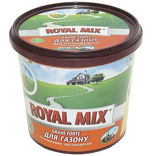 Удобрение осеннее Royal Mix гранулированное для газона 1 кг