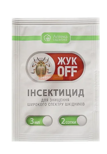 Жук OFF 3 мл інсектицид контактно-системної дії - Фото 2