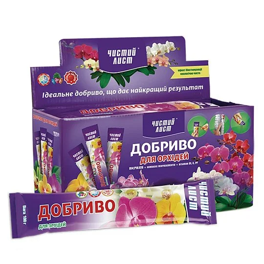 Добриво Чистий лист 100 г для орхідей, Kvitofor