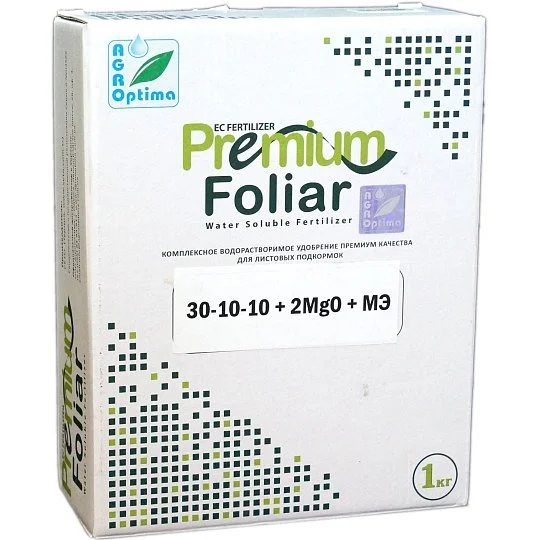 Премиум Фолиар NPK 30-10-10+2MgO+МЭ 1 кг, SETO
