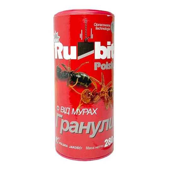 Гранулы от муравьев 280 г, Rubit polski