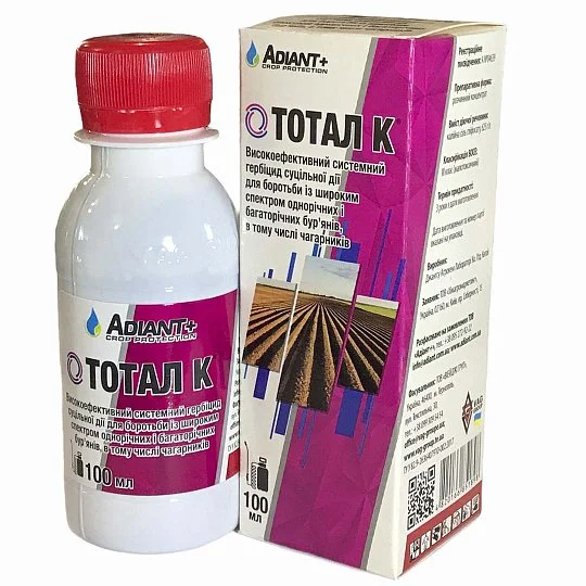 Тотал До 100 мл гербіцид суцільної дії, Adiant - Фото 2