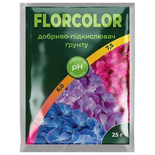 Удобрение-подкислитель грунта Florcolor 25 мл, Киссон