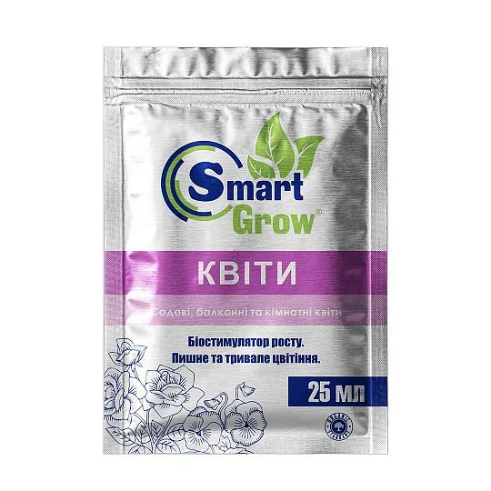 Органическое удобрение для Цветов 25 мл, Smart Grow