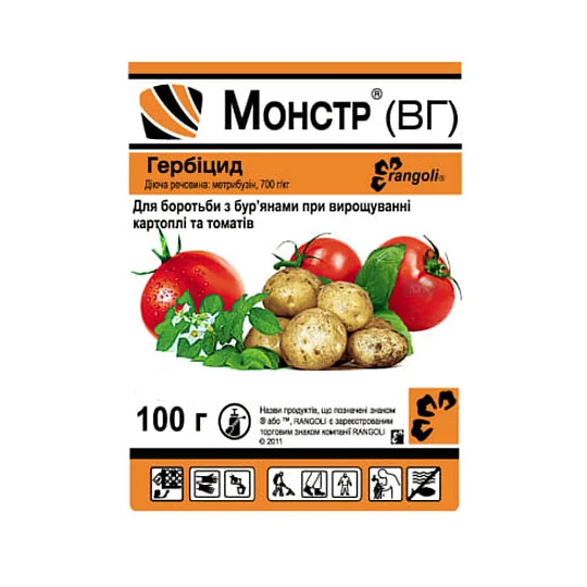Гербіцид Монстр 100 г післясходовий, Rangoli