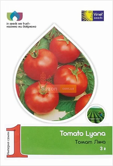 Томат Ляна 3 г кустовой ранний, Vinel' Seeds