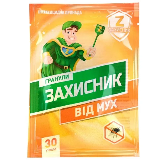 Гранули від мух 30 г, Захистник