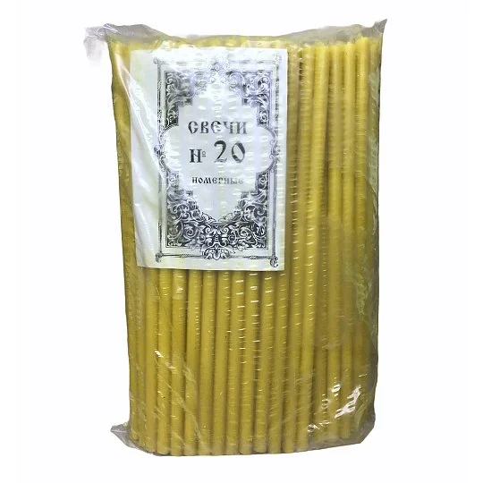 Свічка церковна №20 вага 2 кг 100 шт 29 см - Фото 2