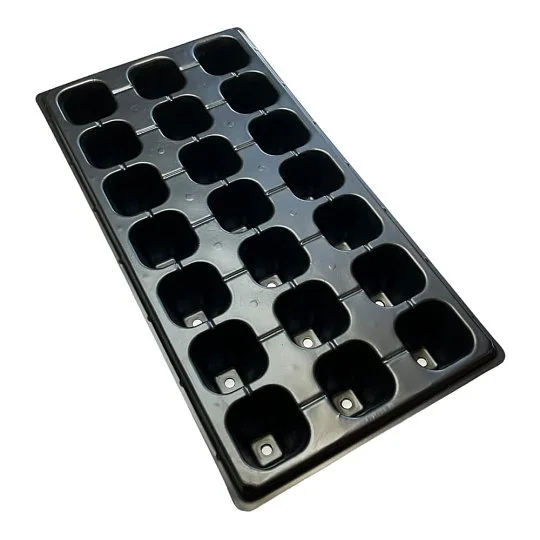 Касета для розсади 21 комірка 0,8 мм розмір 28х54 см