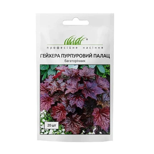 Гейхера мікранта Пурпуровий палац 20 шт