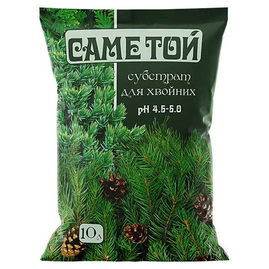 Субстрат для хвойных 10 л, Саметой