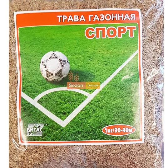 Трава газонная Спорт 1 кг, ТМ Витас - Фото 3