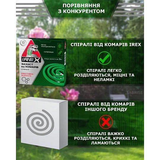 Спіраль від комарів Irex 10 спіралей, Irex - Фото 6