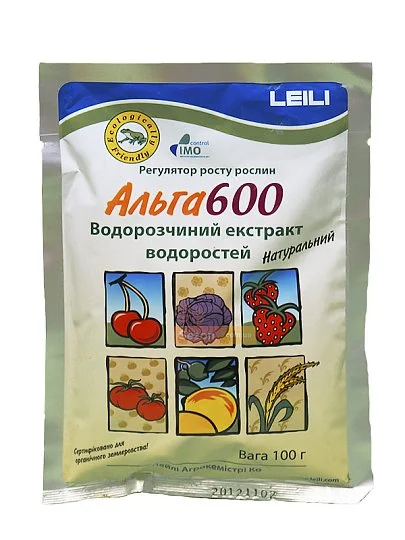 Альга 600, 100 г регулятор росту рослин, LEILI