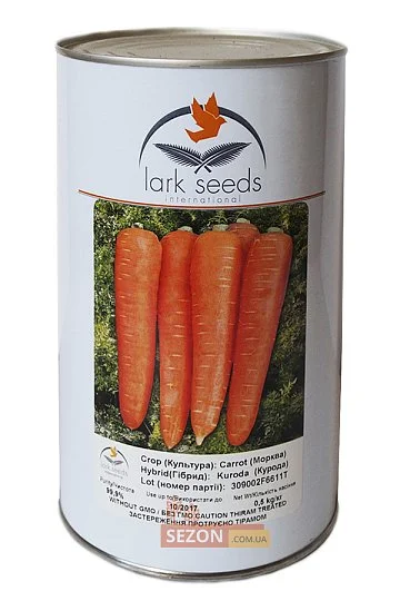 Морковь Курода 500 г ранняя, Lark Seeds