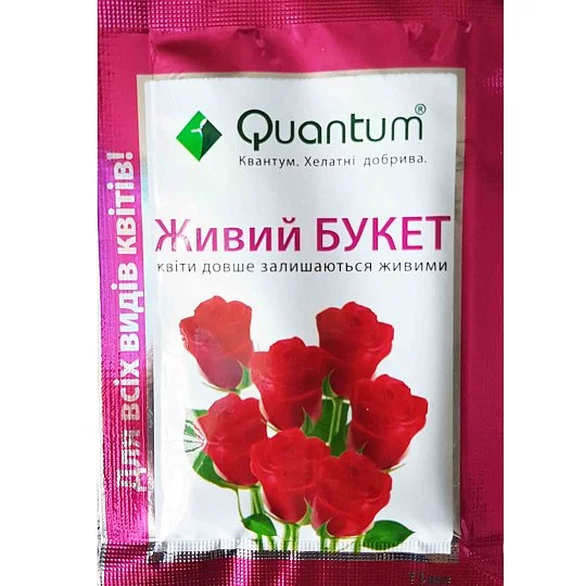 Живий букет 15 мл добрива для зрізаних квітів, Quantum