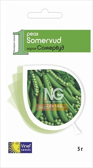Горох Сомервуд 5 г среднепоздний, Vinel' Seeds