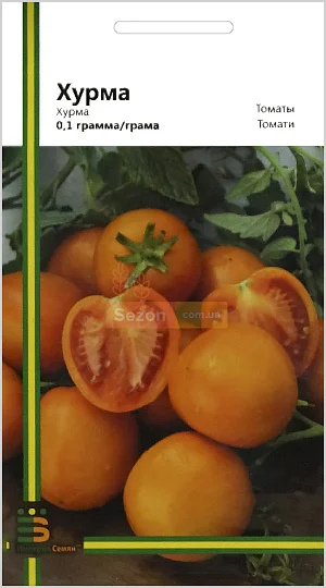 Томат Хурма 0,1 г крупноплодный высокорослый среднеспелый, Империя Семян - Фото 2