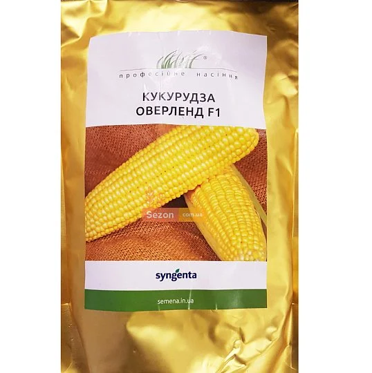 Кукурудза Оверленд F1 500 г пізня цукрова Syngenta - Фото 2