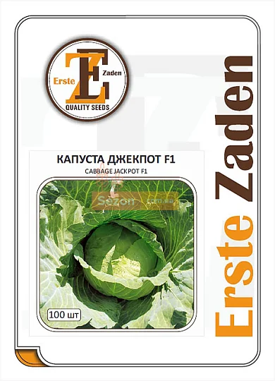 Капуста Джекпот F1 100 семян белокочанная среднеранняя, Erste Zaden