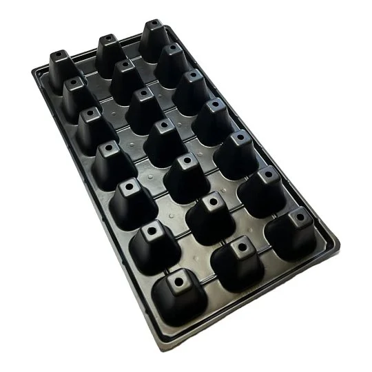 Касета для розсади 21 комірка 0,8 мм розмір 28х54 см - Фото 2