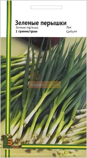 Лук на перо Зеленые перышки 1 г ранний, Империя Семян - Фото 2