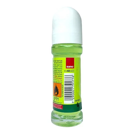 Лосьон от комаров Sano Roll On alloe-vera с запахом алое, Sano - Фото 2