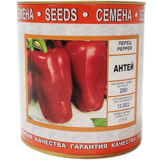 Перец Антей 200 г банка среднеспелый, ТМ Витас