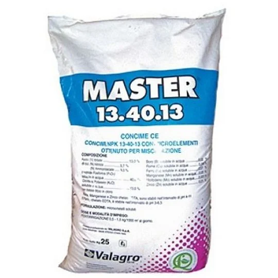 Удобрение Мастер 13-40-13, 25 кг, Valagro