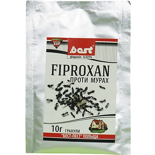 Фіпроксан 10 г гранульована приманка для знищення мурах, Best