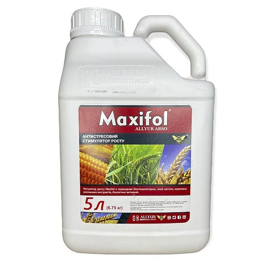 Максифол 5 л антистресант (Maxifol), Allyur Arso