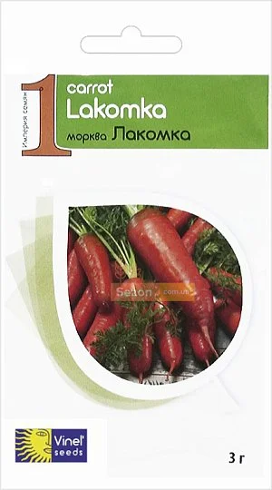 Морковь Лакомка 3 г среднеранняя, Vinel' Seeds