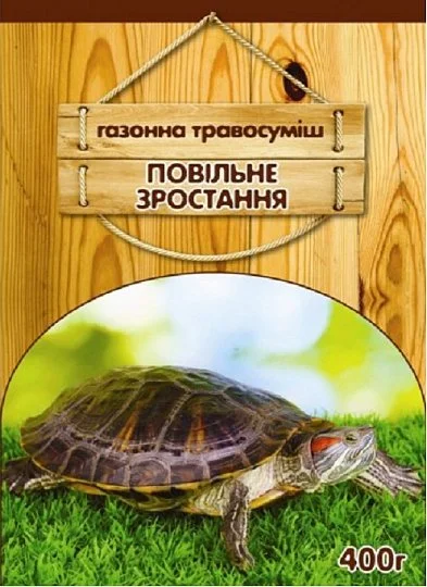 Трава газонная Медленный рост 400 г, ТМ ВАССМА