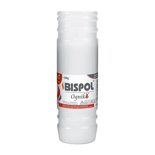 Свічка парафінова 4 дні горіння 175х55 мм WP4 Ognik запаска для лампадки, Bispol - Фото 2