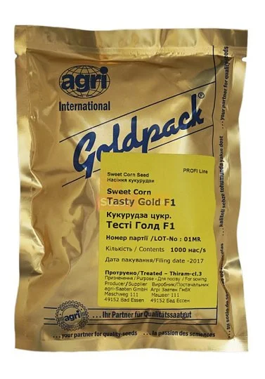 Кукуруза Тести Голд F1 1000 семян ранняя сахарная, Agri Saaten - Фото 2