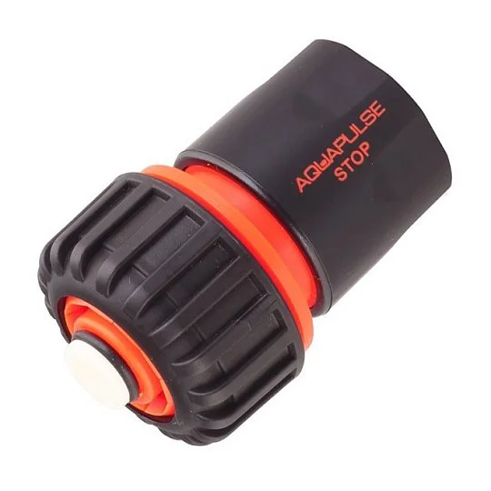Коннектор для шланга с аквастопом 3/4" АР 1005, Aquapulse - Фото 4