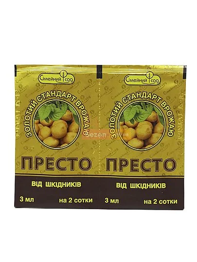 Престо 3 мл інсектицид системної дії, Сімейний сад - Фото 2