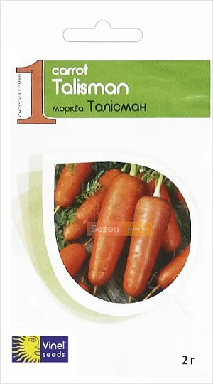 Морковь Талисман 2 г среднепоздняя, Vinel' Seeds