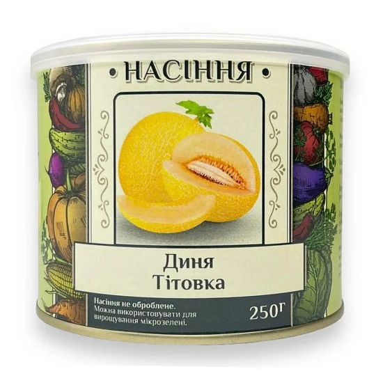 Дыня Титовка 250 г банка, Агролиния