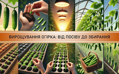 Выращивание огурца: от посева до уборки урожая