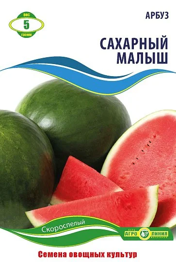 Кавун Цукровий Малюк 5г, Агролінія